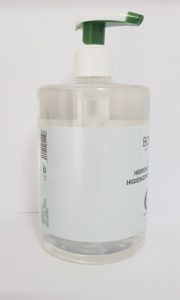 Gel hidroalcohólico con dosificador para administraciones de fincas